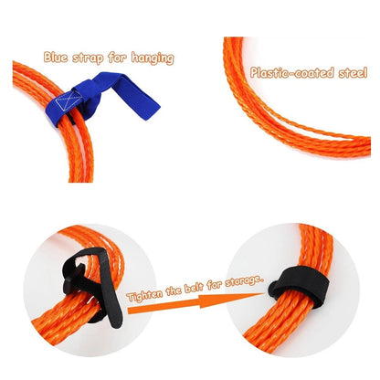 Fish Tape Wire Puller Kit for Automotive Use (10/20/30/50M)