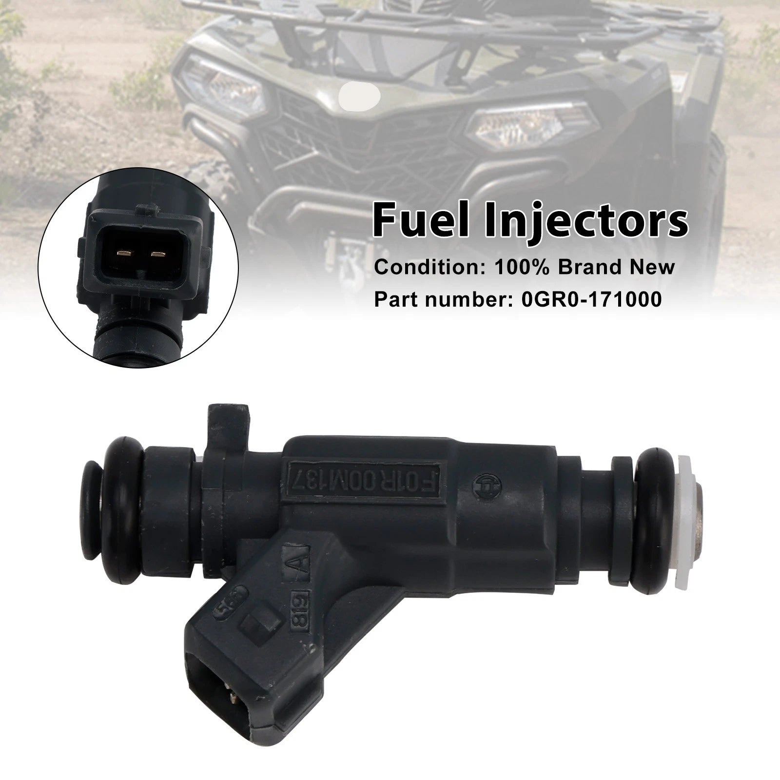 Fuel Injectors 0GR0-171000 for CF-Moto CFORCE 400 500 ZFORCE UFORCE (2018–2023)