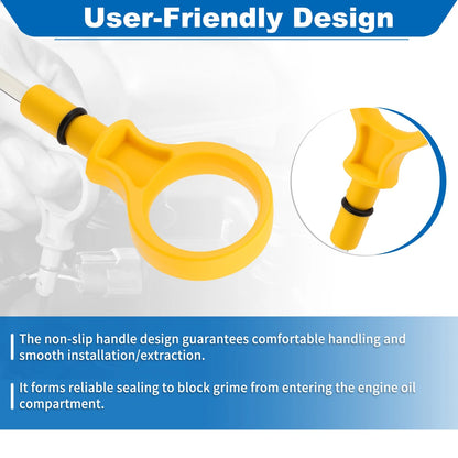 Oil Dipstick DG1E6750AB for Mazda 6 (2009–2013) Yellow