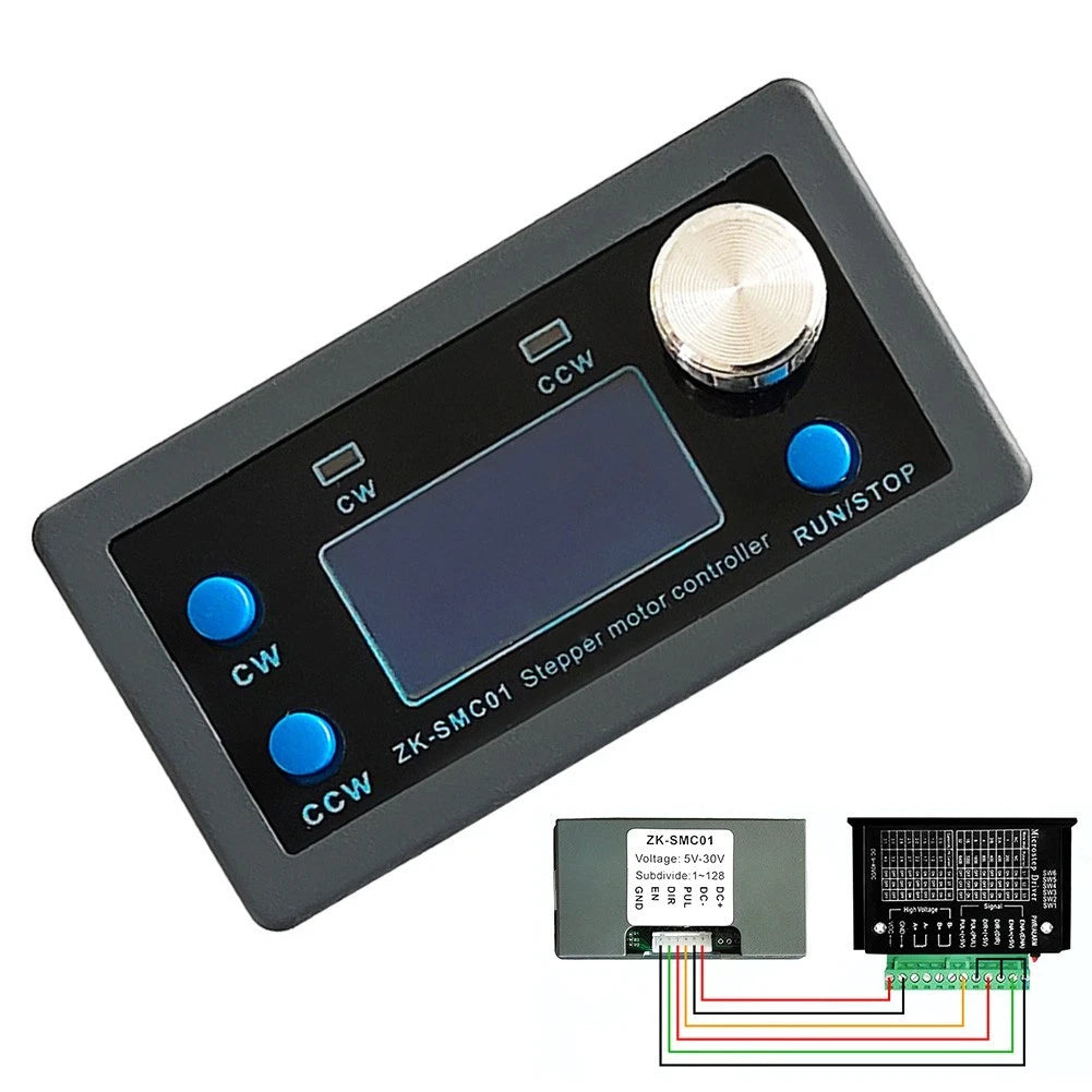 Stepper Motor Controller for Adjustable Applications (DC 5V-30V)