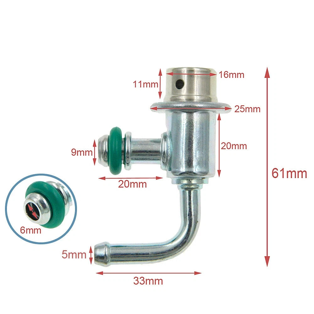 MR431115 Fuel Injection Pressure Regulator for Mitsubishi Lancer Montero Pajero (–)