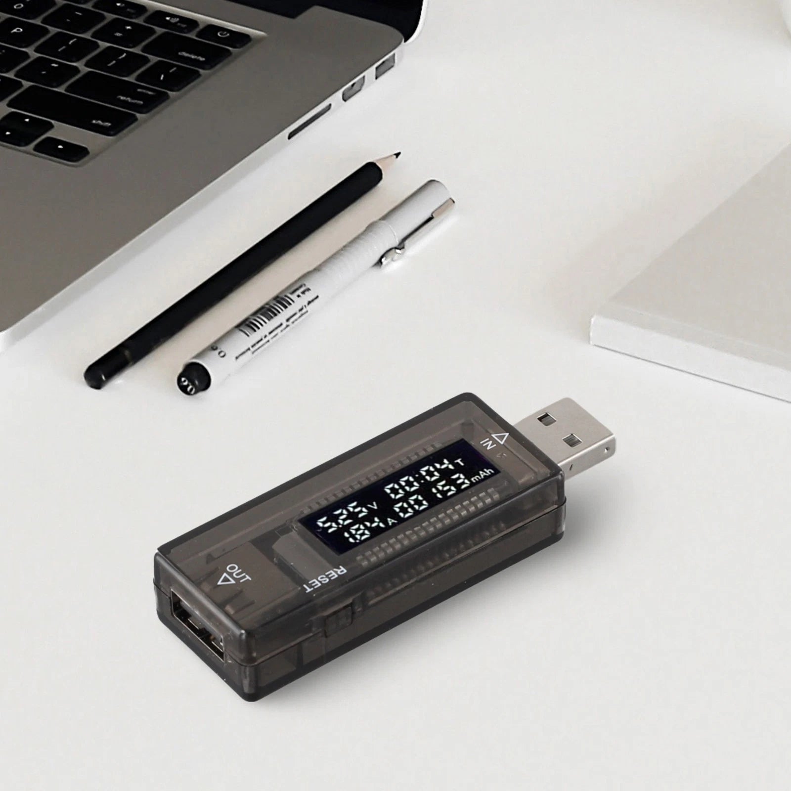 USB Current Meter LCD Ammeter Power Capacity Tester