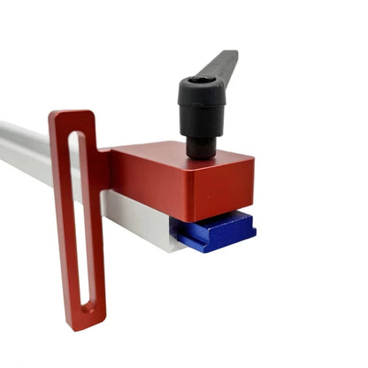 Ergonomic Aluminum Alloy Miter Track Jig for Precision Woodworking Cuts
