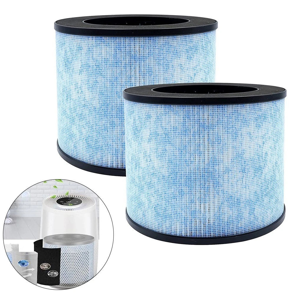 2PC Filter Set for Instant Air Purifier Replacement Dust Removal