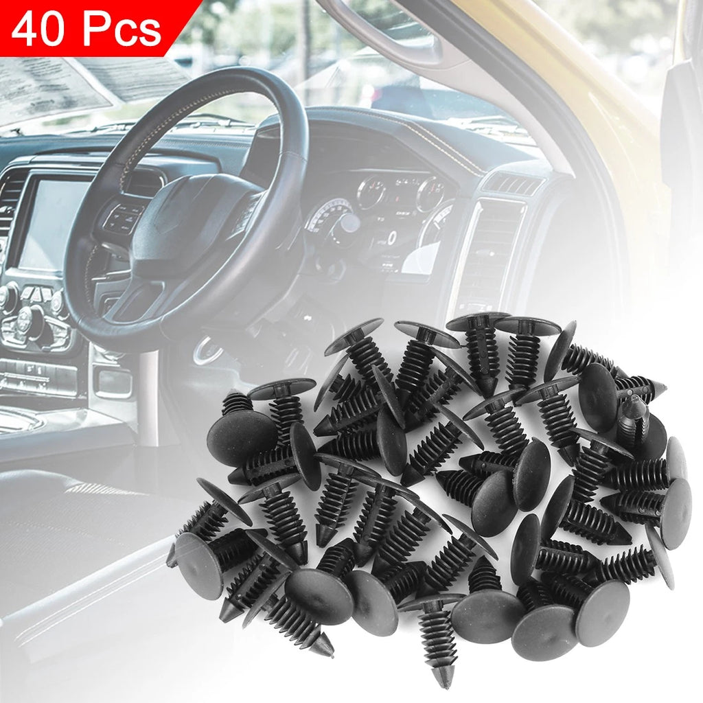 Plastic Bolt Rivets Fastener Trim Panel Retainer Clips 40pcs for Honda (2011–2022)