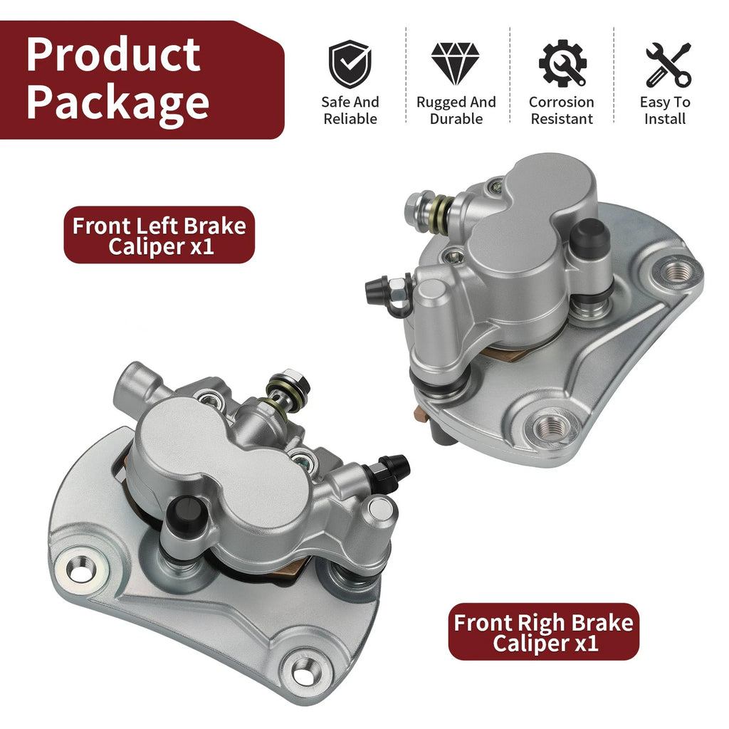 Front Brake Calipers for Can Am Commander 800/R 1000/R Max (2011–2021) 705600679 705600678