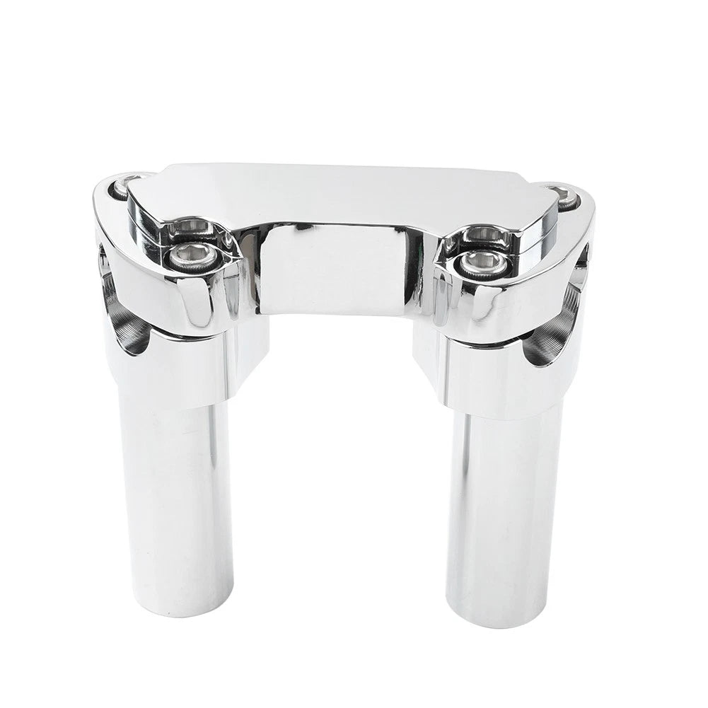 4" Risers 1" Handlebar Clamp for Harley Fat Boy Low Rider Softail (2000–2017)