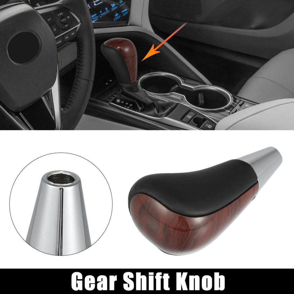 Gear Shift Knob Replacement for Toyota Lexus Brown Wood Pattern (Fits)