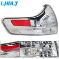 Outer Left & Right Side Brake Lamp Tail Light for Toyota Sienna (2011–2015)