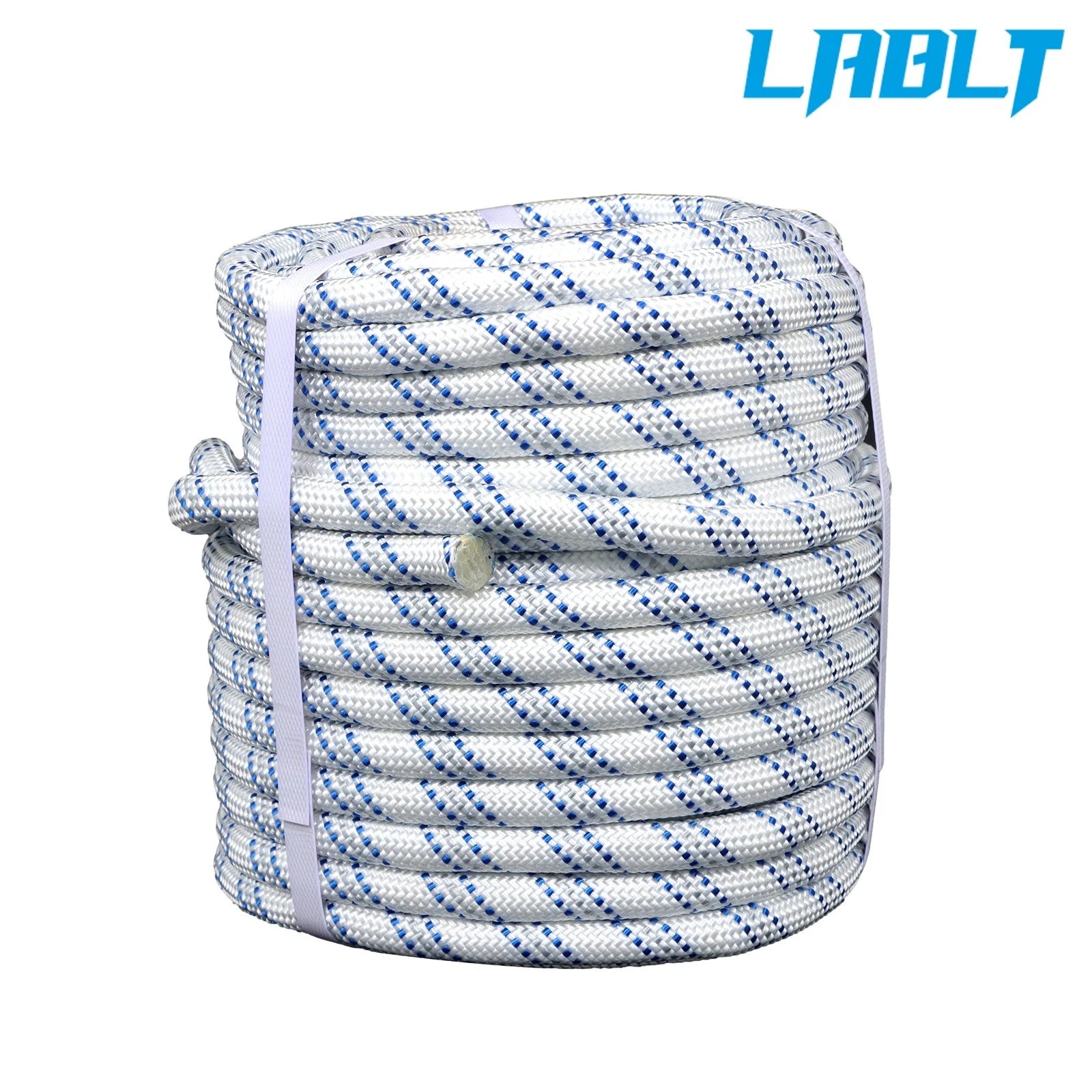 Double Braid Polyester Rope for Arborist Bull Tree Rigging (120ft x 1/2in)