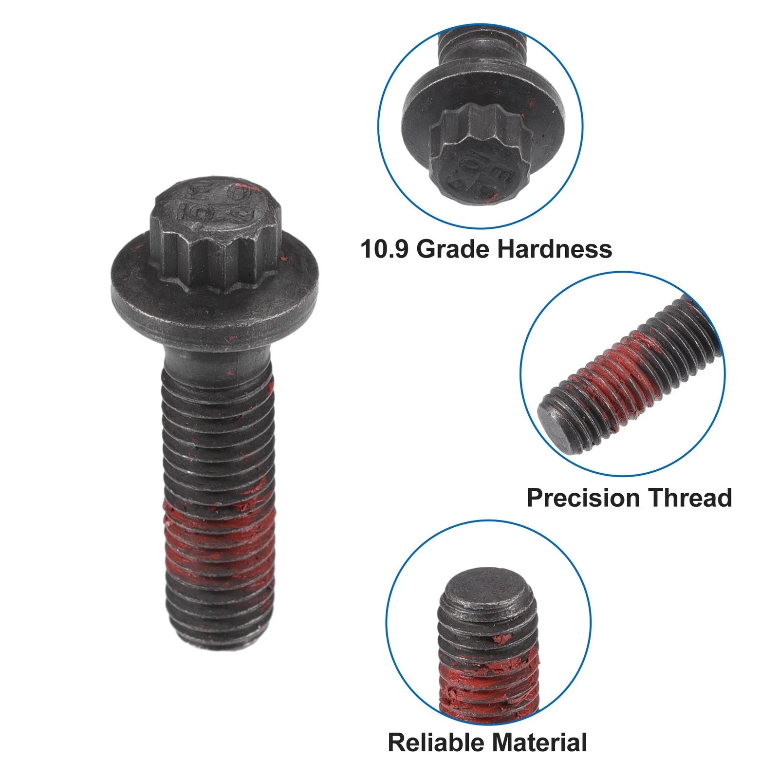 Starter Mounting Bolts Kit 3 Pc for Dodge Ram 2500 (2003–2006)