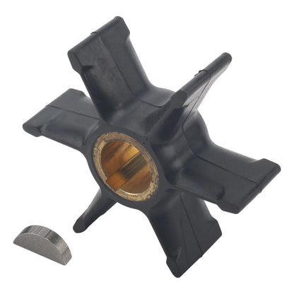 Outboard Water Pump Impeller & Key for Evinrude Johnson 35 40 50 55 HP Engine