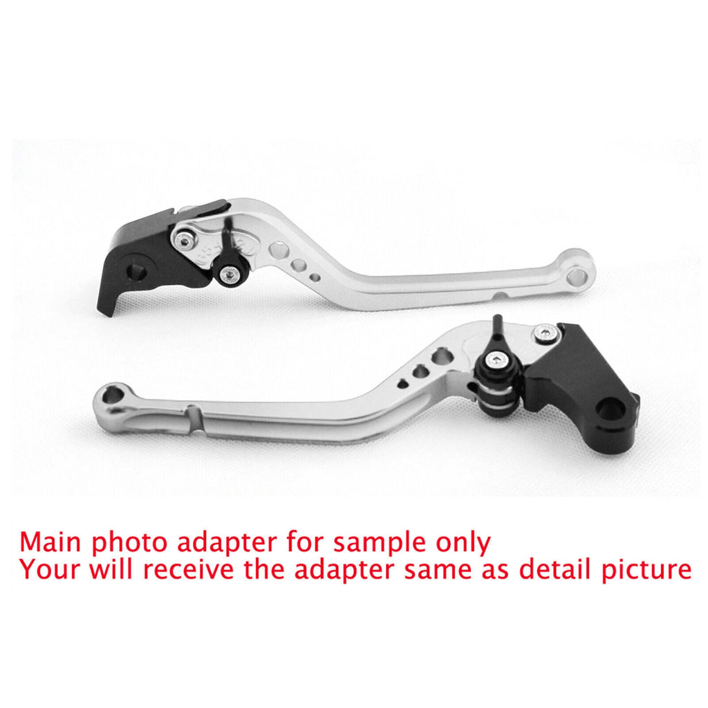 Long Clutch Brake Lever for Yamaha MT125 (2014–2019) Silver T9