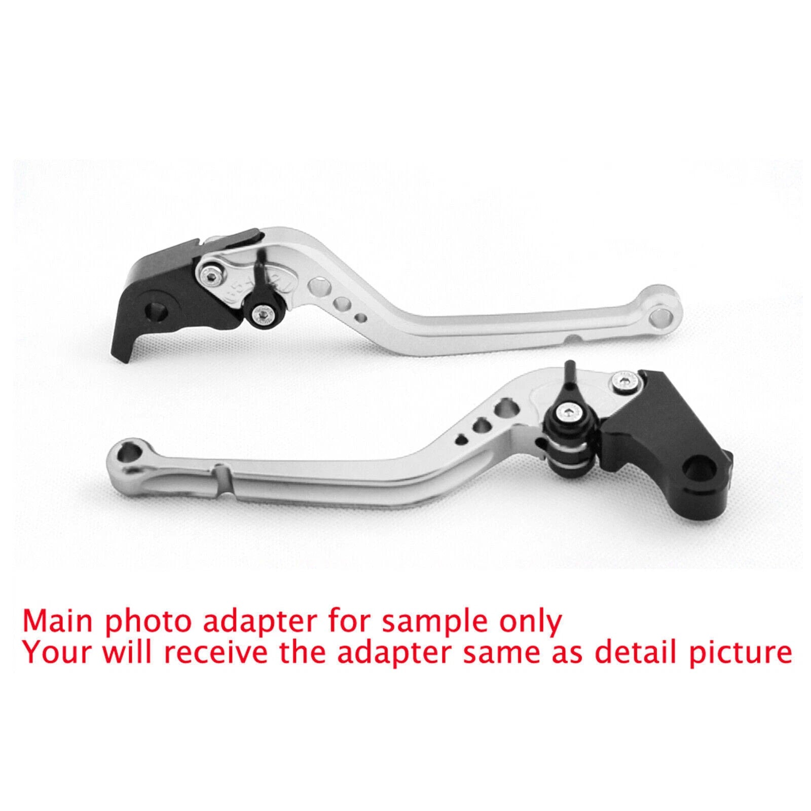 Long Clutch Brake Lever for Yamaha MT125 (2014–2019) Silver T9