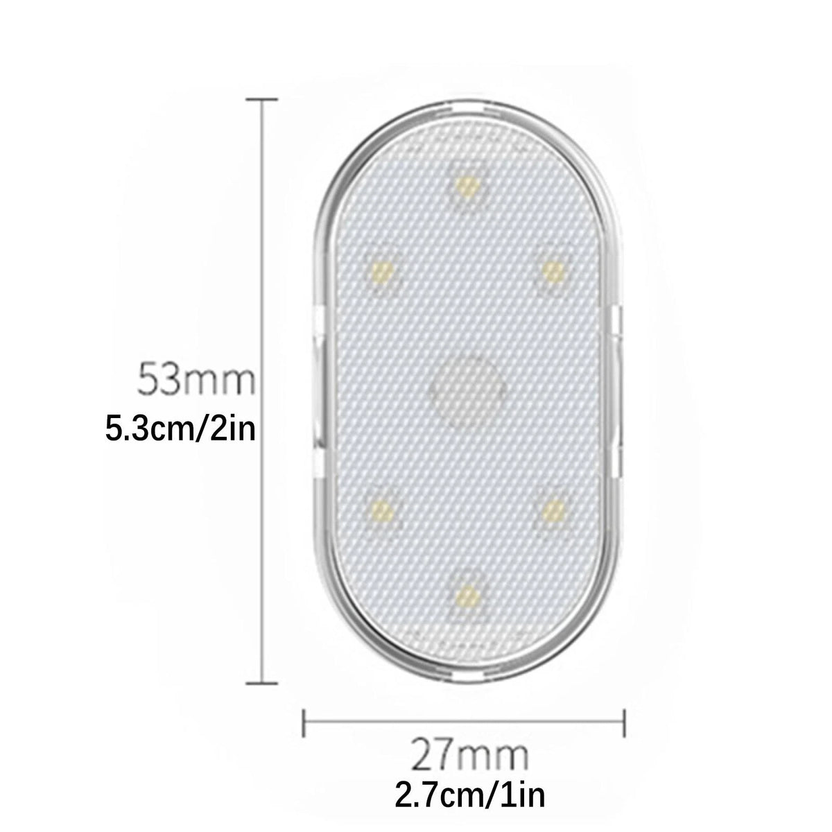 Touch Control LED Ambient Light for Car Interior (USB Charge)