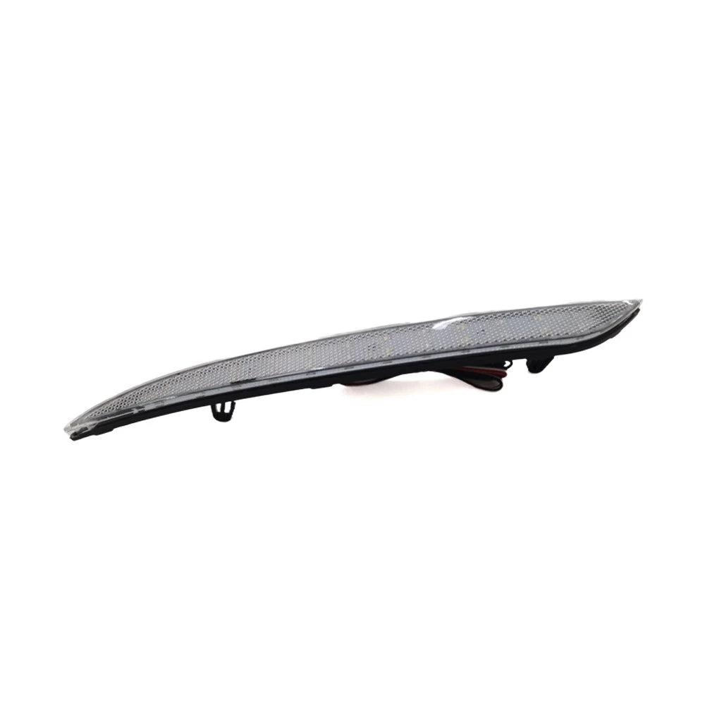 Clear LED Rear Bumper Reflector Tail Light for Tesla Model S (2012–2023)