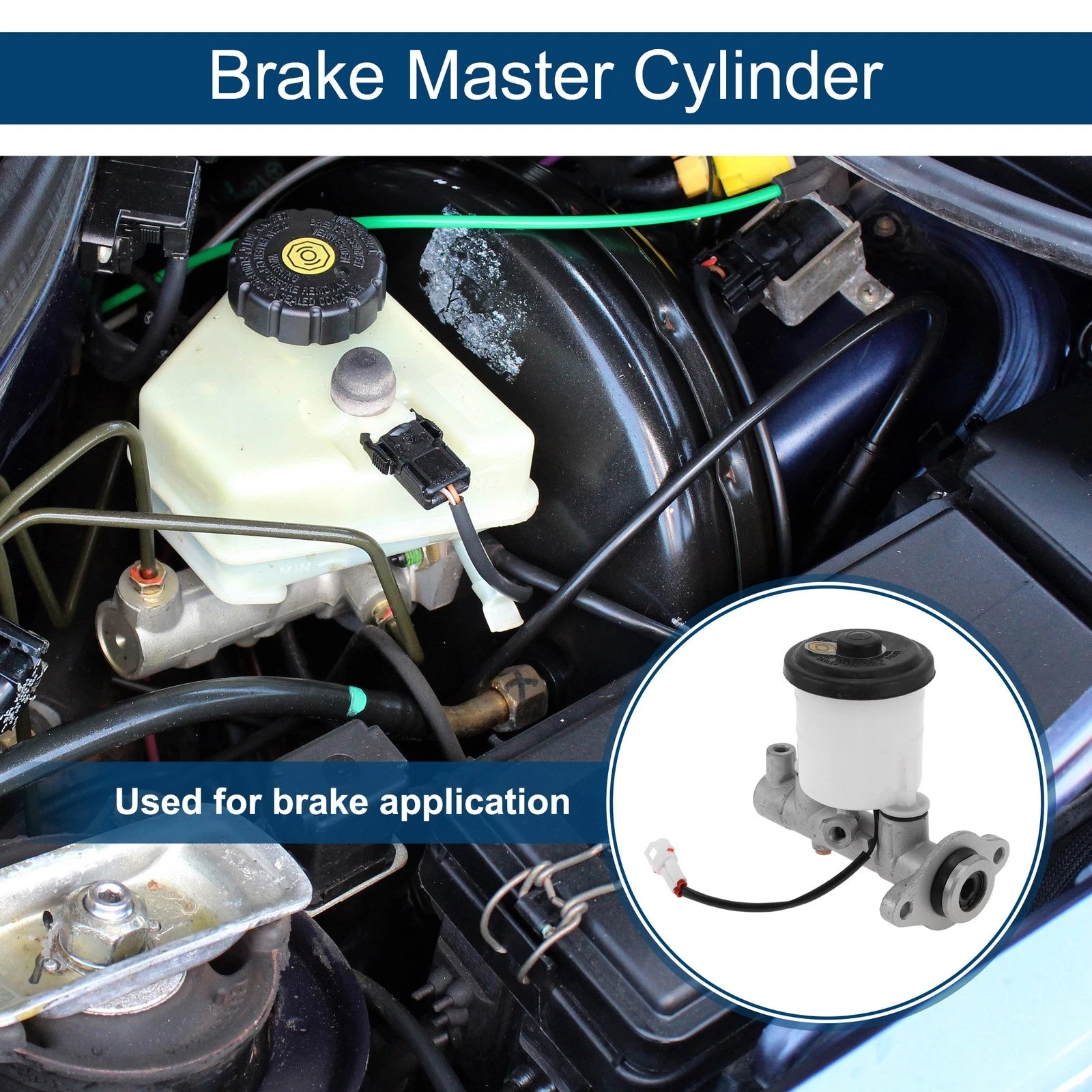 Brake Master Cylinder with Reservoir for Toyota Corolla (2008–2014)