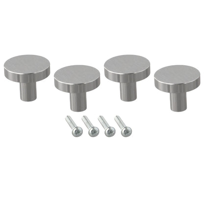 Contemporary Round Handle Space Aluminum for Cabinets and Bathroom Furniture