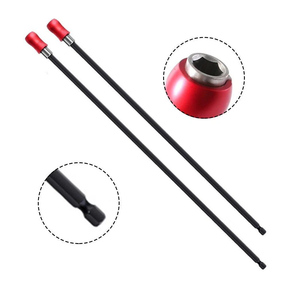 14 Inch Bit Extension with Strong Permanent Magnet for Secure Bit Holding
