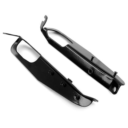 2X Inner Fairing Support Bracket for Harley FLHX (1996–2013) Black Plated