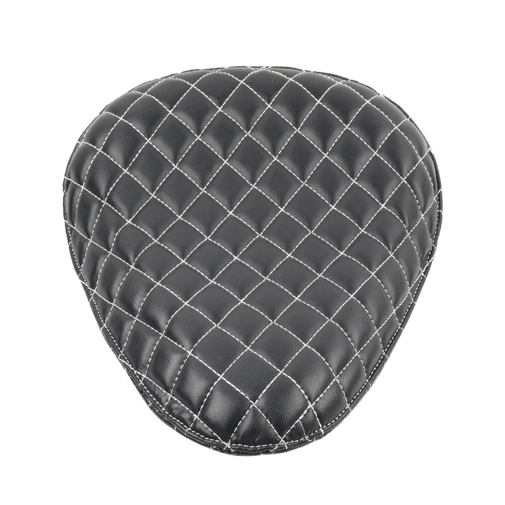 Solo Cushion Seat for Harley, Yamaha Motorcycle (Universal)