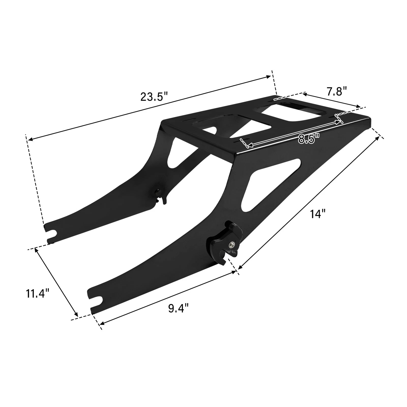 Trunk Mount Rack for Harley Fat Boy FLSTF (2008–2017)