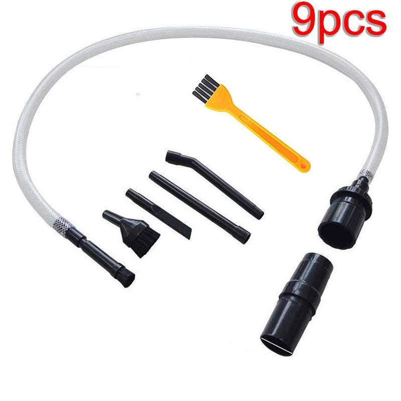 9 Piece Vacuum Cleaner Tool Kit for Efficient Cleaning