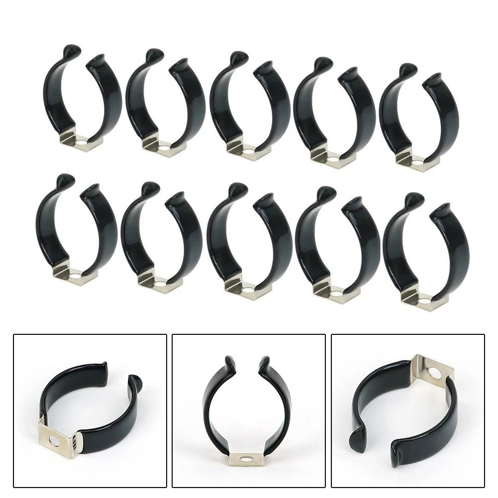 Spring Terry Clips for Tool Storage Strap (Narrow Base)