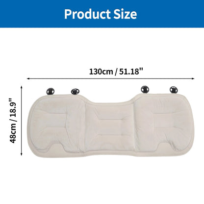 Back Seat Cover for - Velvet Non-Slip Cushion Mat