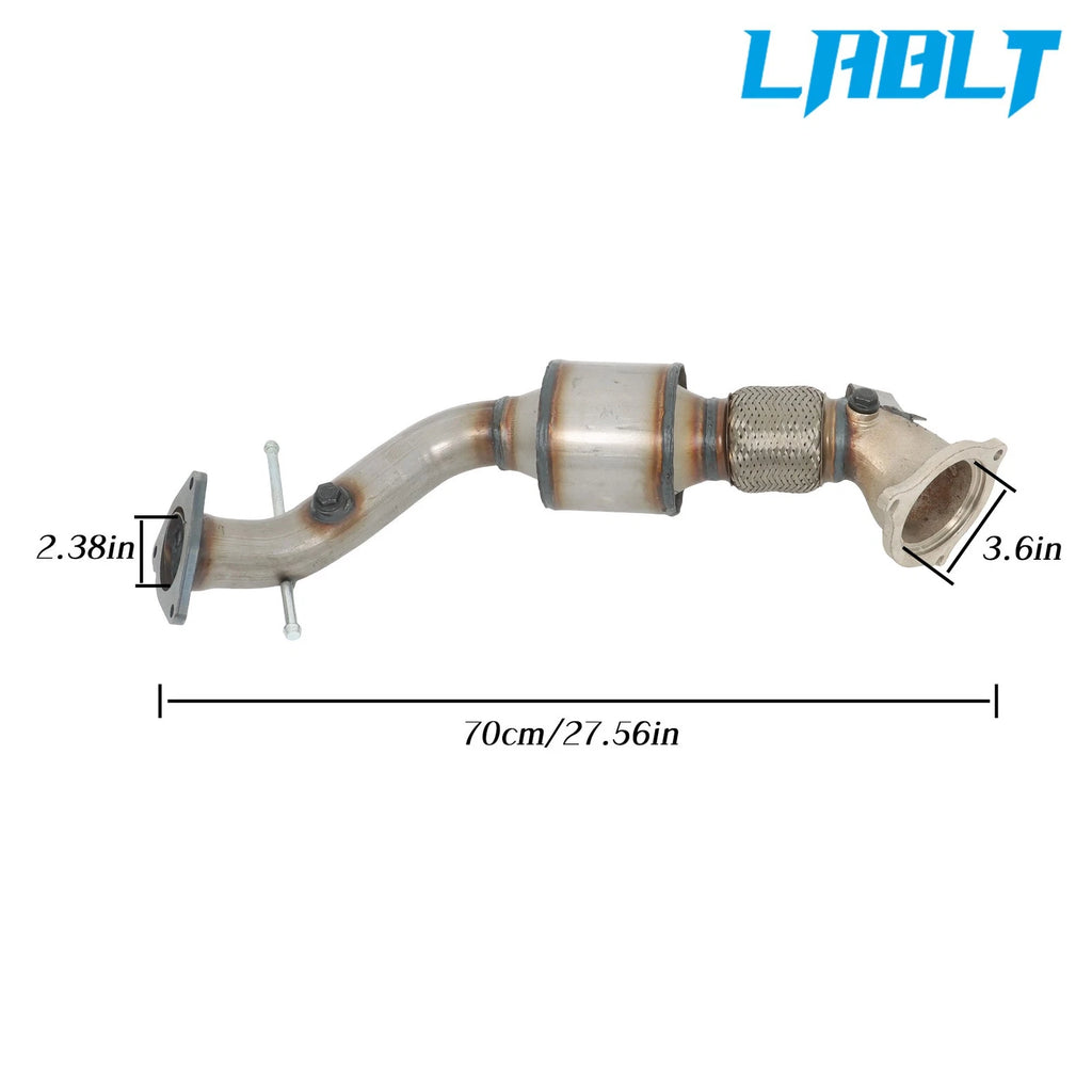 Front Catalytic Converter for Land Rover Range Rover Evoque 2012–2016