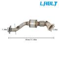 Front Catalytic Converter for Land Rover Range Rover Evoque 2012–2016
