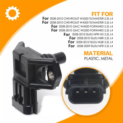 MAP Sensor for GMC Chevrolet W5500 W4500 (2008–2010)