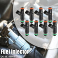 Fuel Injector Set 8pcs Replacement for Chevy Silverado 1500 (2002–2006)