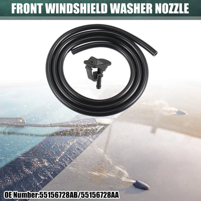 Set of 1 Windshield Washer Nozzle for Jeep (No. 55156728AB)