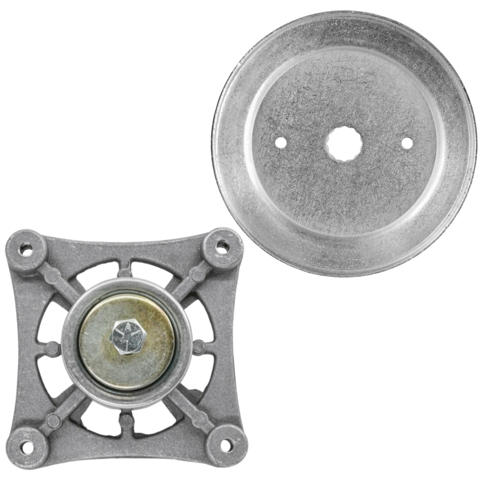 Deck Spindle and Pulley Replacement for Poulan 48 Inch Lawn Mower (2010–2024)