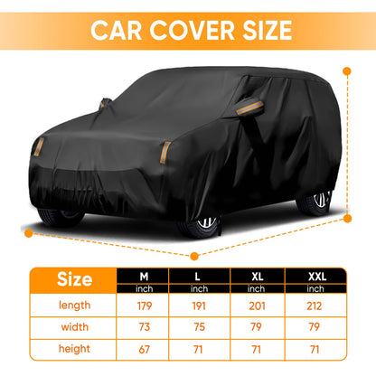 Universal Full SUV Car Cover Waterproof Outdoor UV Protection
