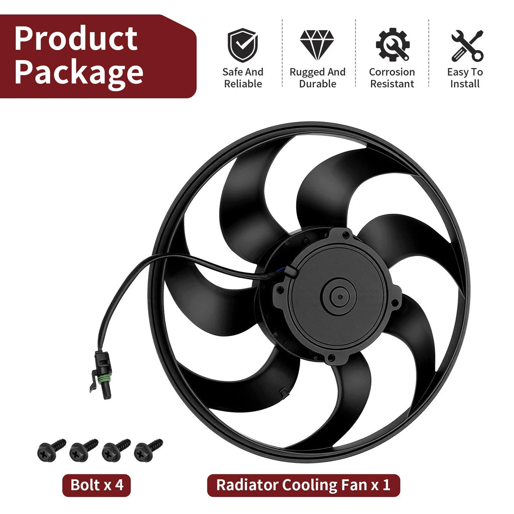 Radiator Cooling Fan for Can Am Maverick X3 Turbo (2018)