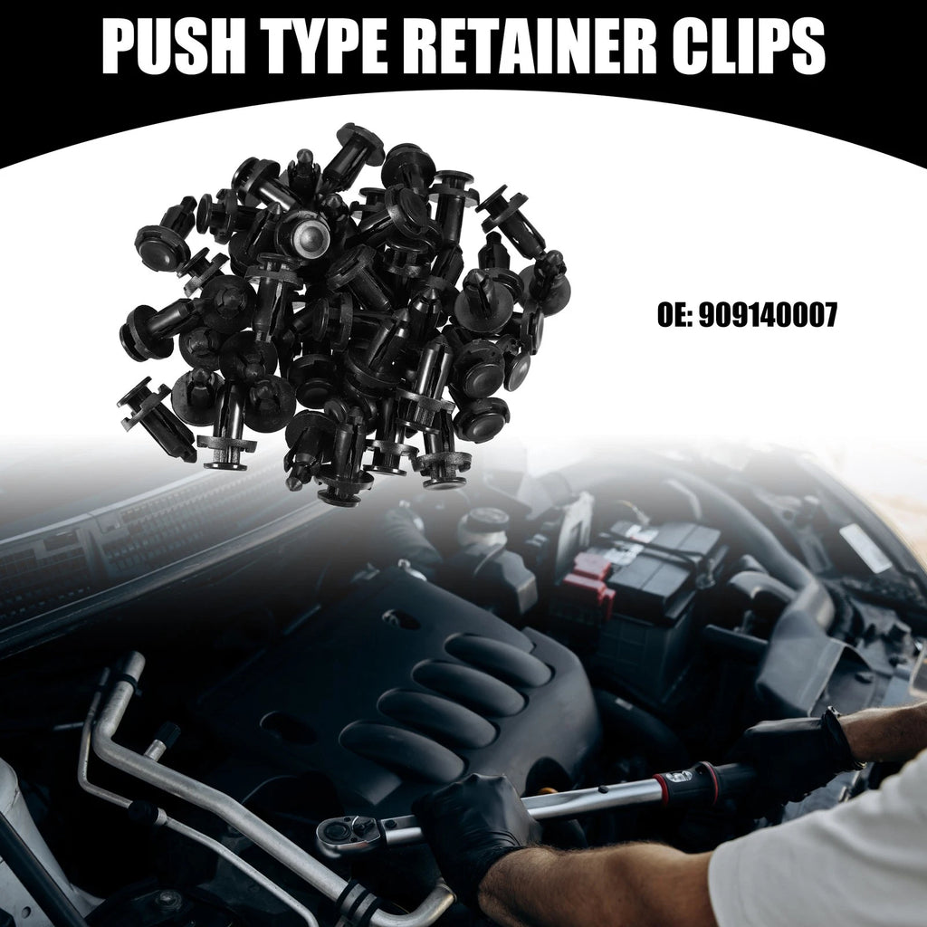 Push Type Retainer Clips 50 Piece for Subaru Ascent (2019–2022)