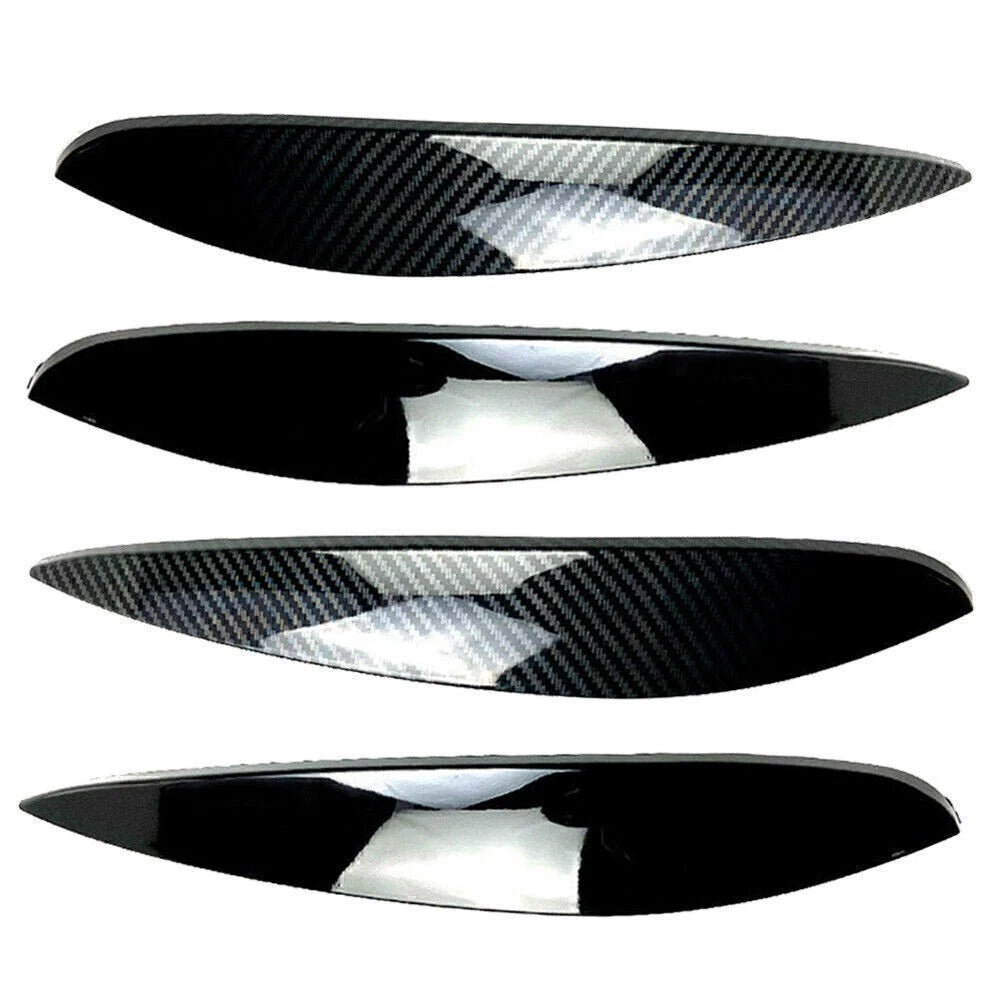 Headlight Eyelid Trim for Mercedes Benz Smart (2014–2023) ABS Plastic