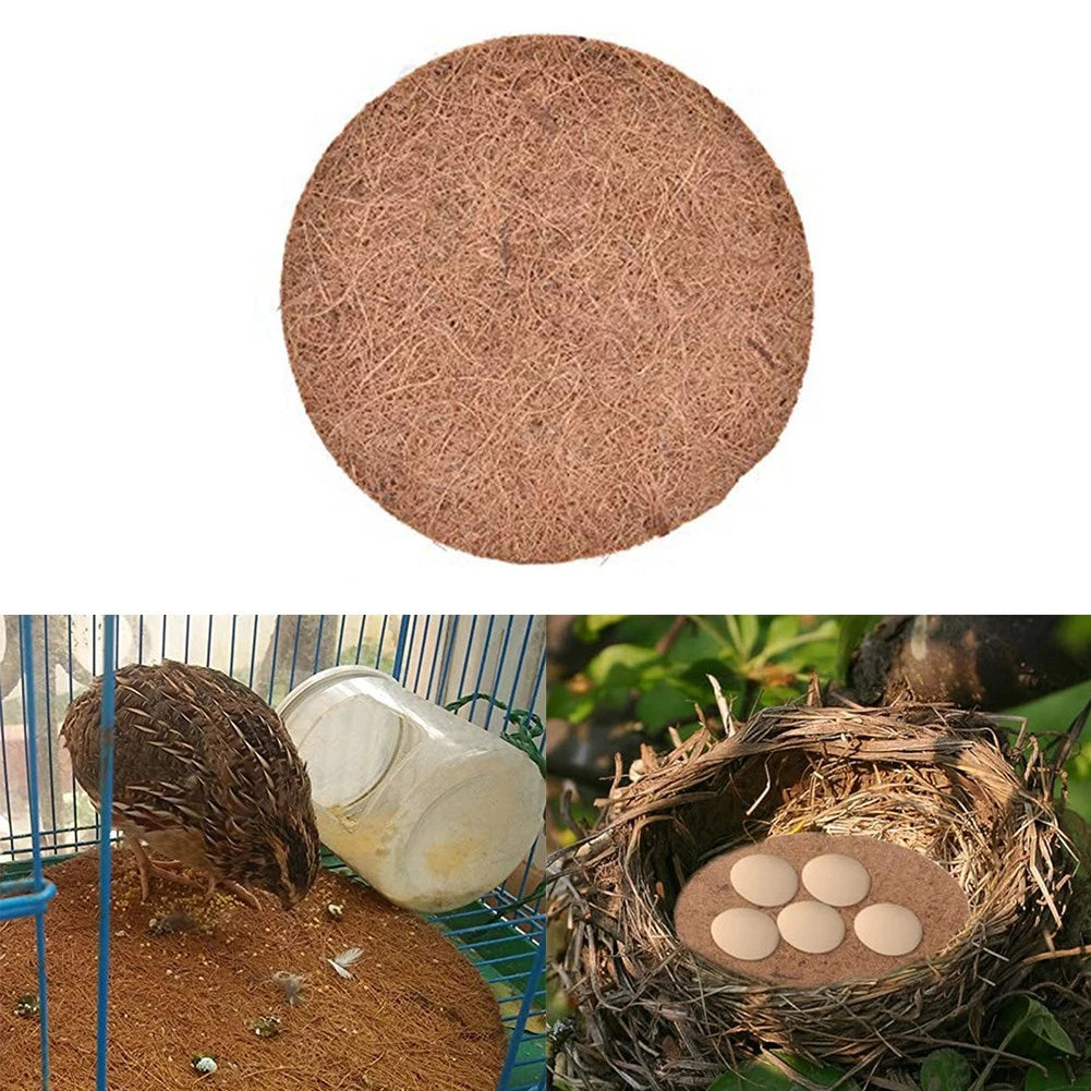 Nesting Pads for Lovebirds (Natural Coconut Fiber)