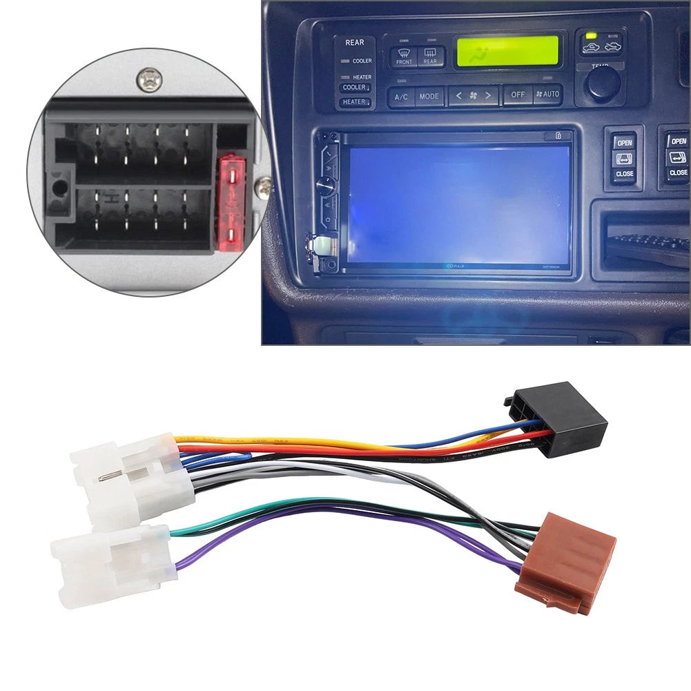 ISO wiring harness for Toyota (Fit)