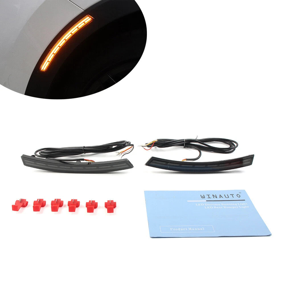Sequential Side Marker Light Turn Signal DRL for Honda CR-V (2023–2024)