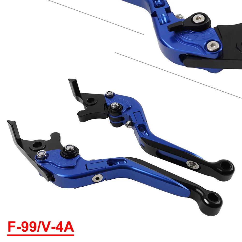 Folding Extendable Brake Clutch Levers for Aprilia Tuono V4 1100RR (2017–2021)
