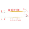 Throttle Cable Wire for Suzuki GSXR1000 (2009–2016) Yellow