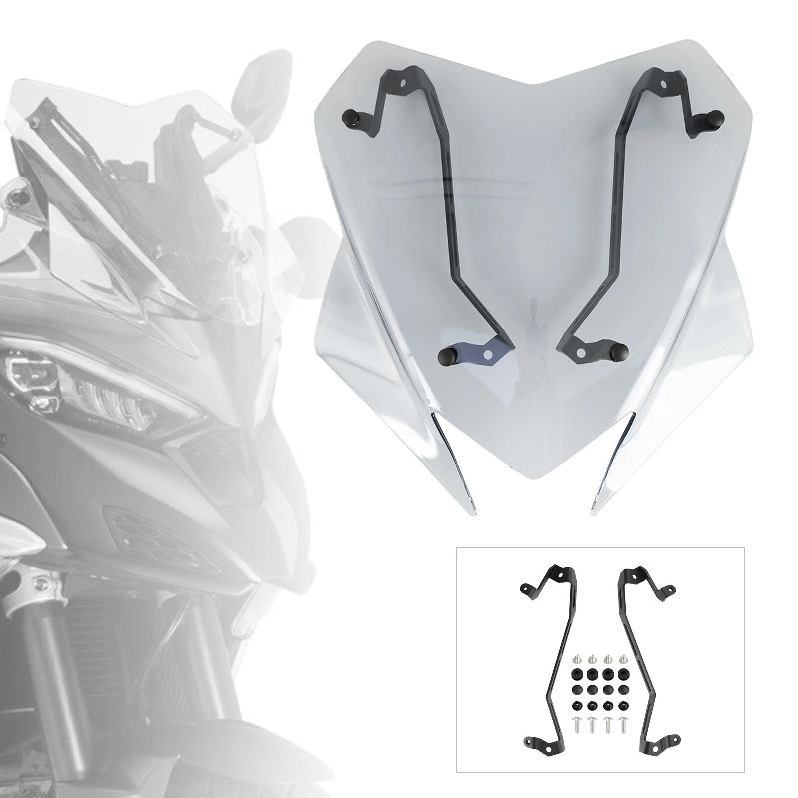 Windshield for Ducati Multistrada V4/S/S Sport (2021–2023)