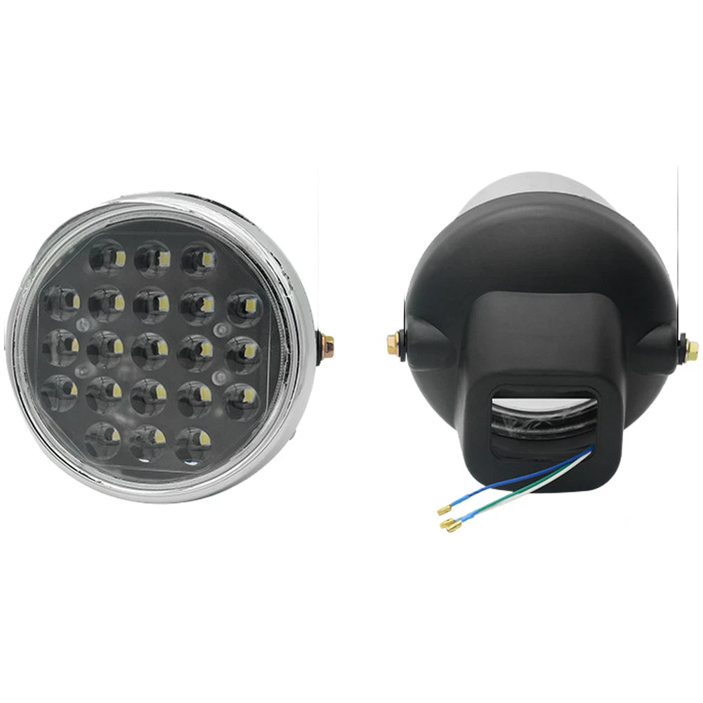 LED Motorcycle Headlight for High Low Beam Lighting