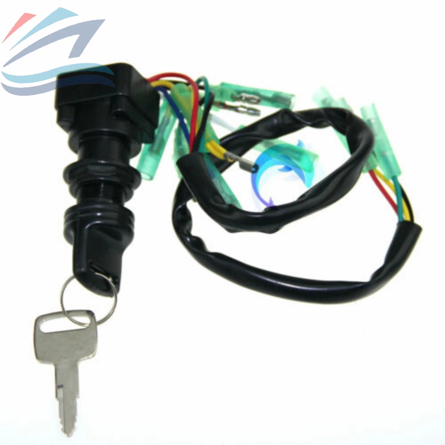 Control Box Ignition Switch Key for Yamaha 2-4 Str Outboard Motor (EM MP51040)