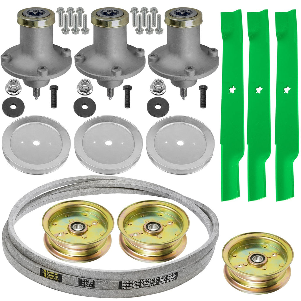 Deck Spindle Pulley Belt Replacement for RedMax RZT 61 inch (2005–2015)