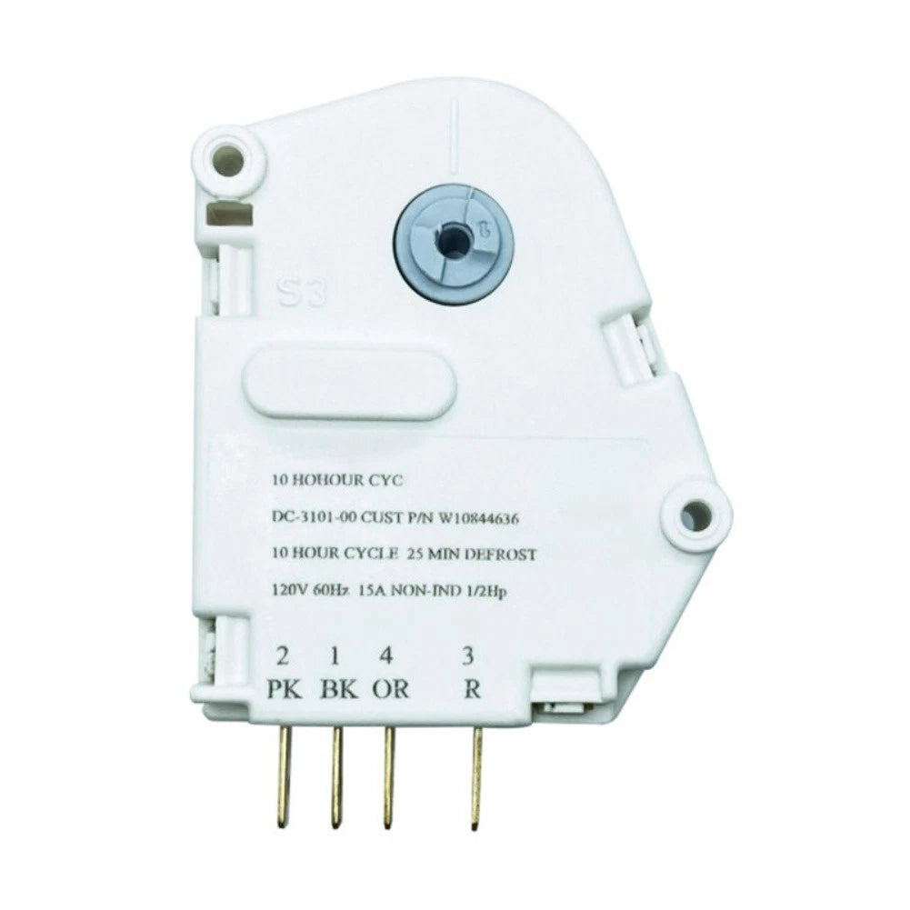 Defrost Timer for Home Refrigerator (W10844636, W10740040)