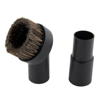 Round Brush Head for Vacuum Cleaners (32mm-35mm Inner Diameter)